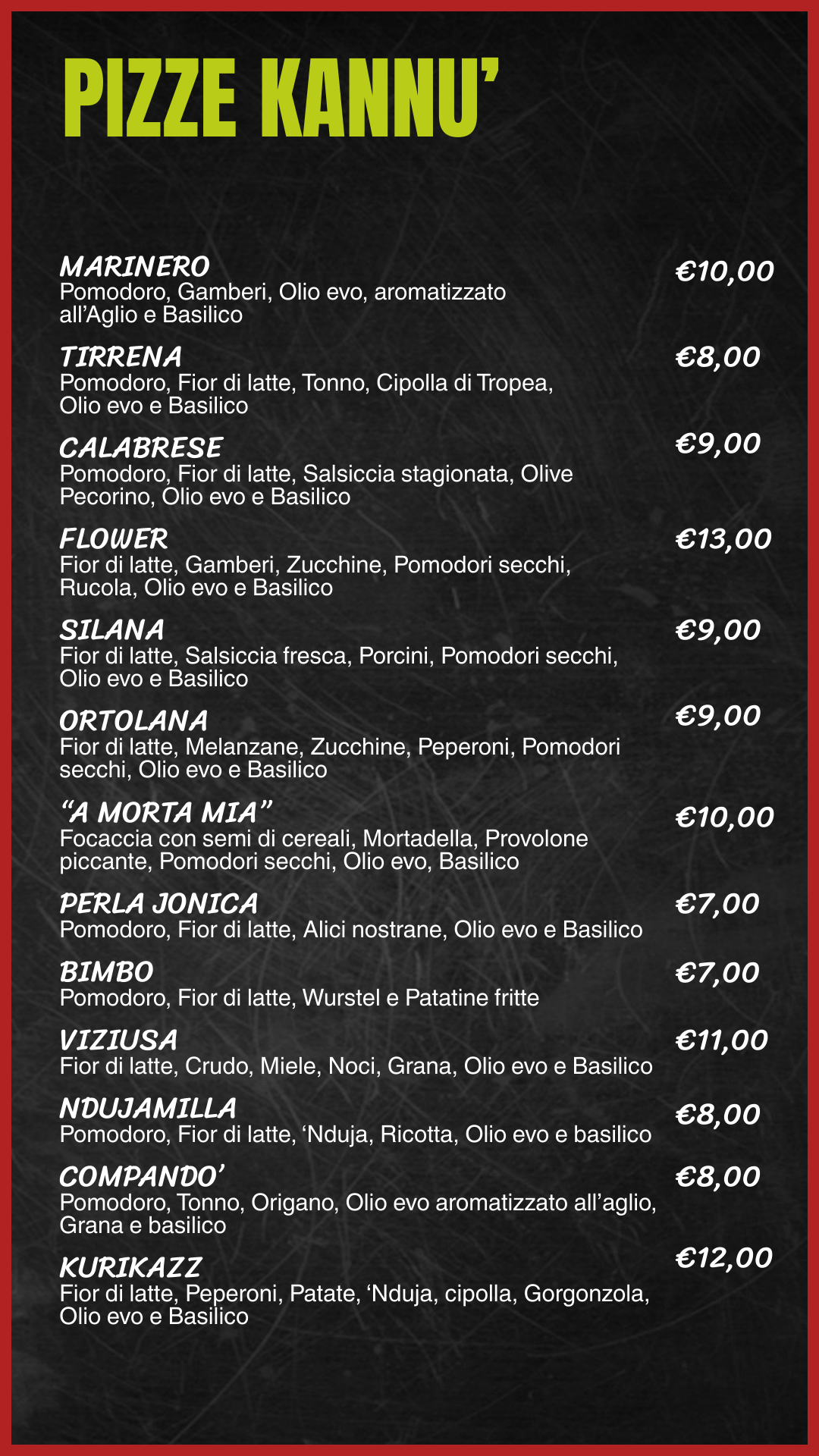 Pizze Kannu